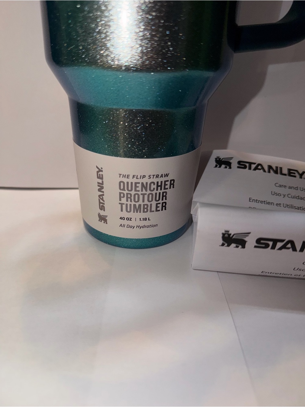 LIMITED Stanley Quencher ProTour Flip Straw Tumbler 40oz, Ponderosa Shimmer - Picture 4 of 10